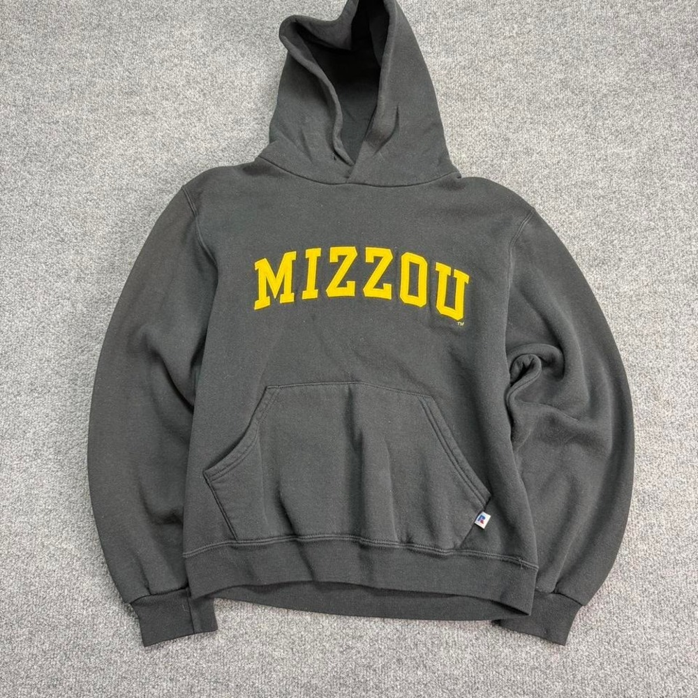 90s Russel athletics Missouri tigers hoodie size men's medium